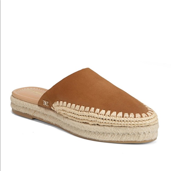 Sam Edelman Shoes - NEW, Sam Edelman, Carmel, suede platform mules